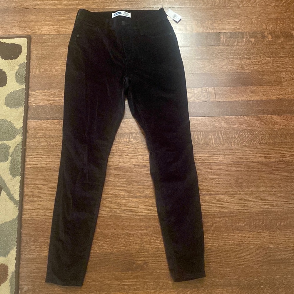 Old Navy Women's Skinny Jeans velvet - Black